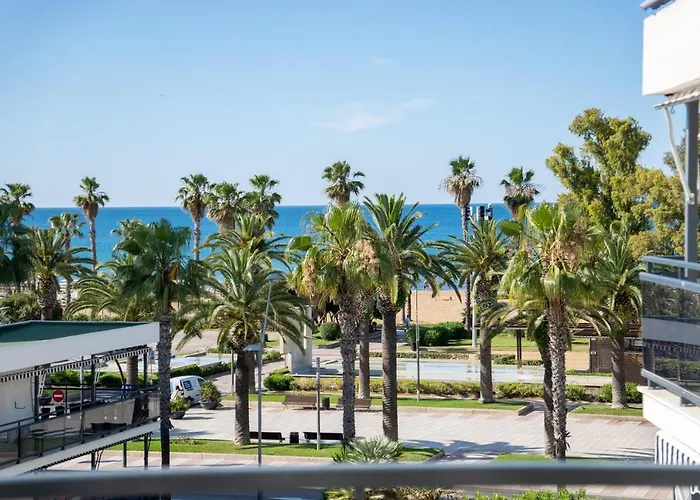 Appartamento Vista Al Mar Con Parking - 4 Ambientes Salou